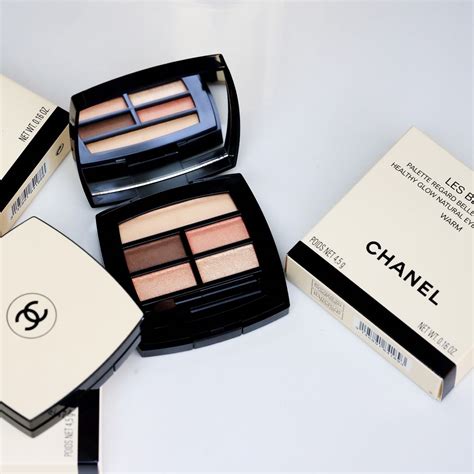 chanel les beiges eyeshadow palette warm